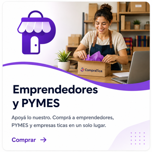 Emprendedores y PYMES — comprá directo a emprendedores, PYMES y empresas ticas