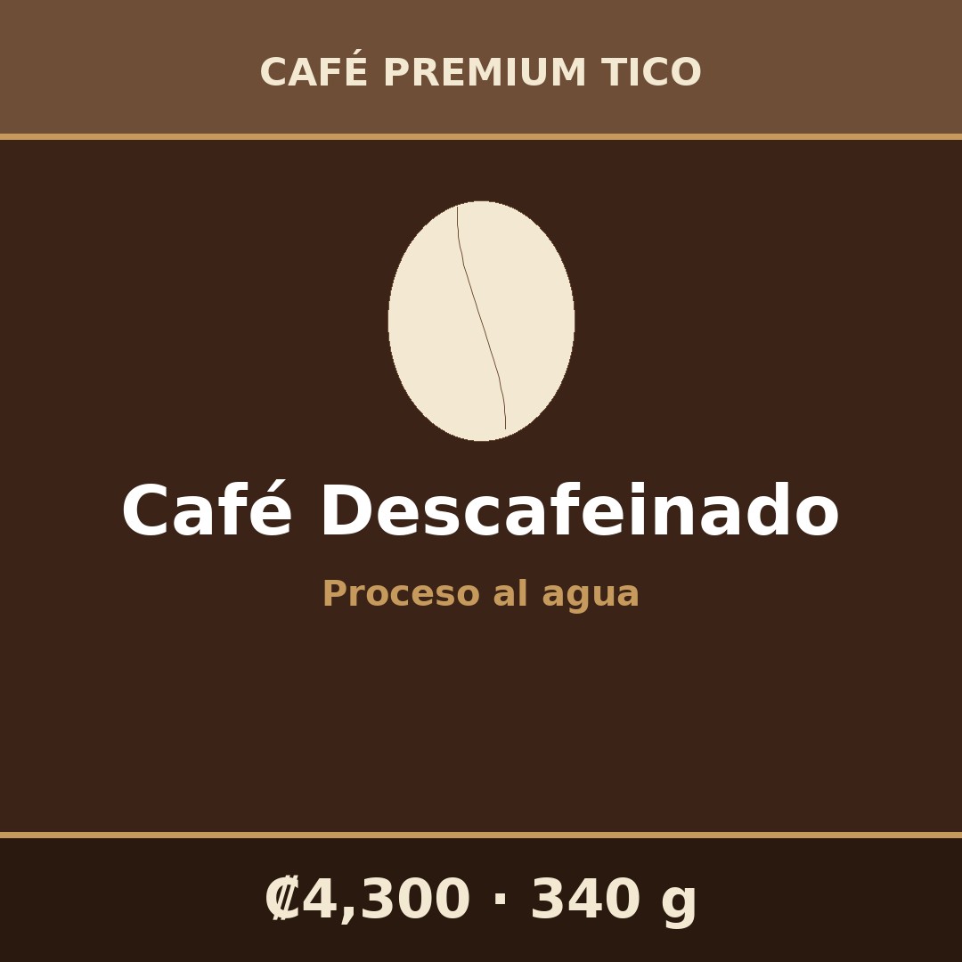 Café Descafeinado