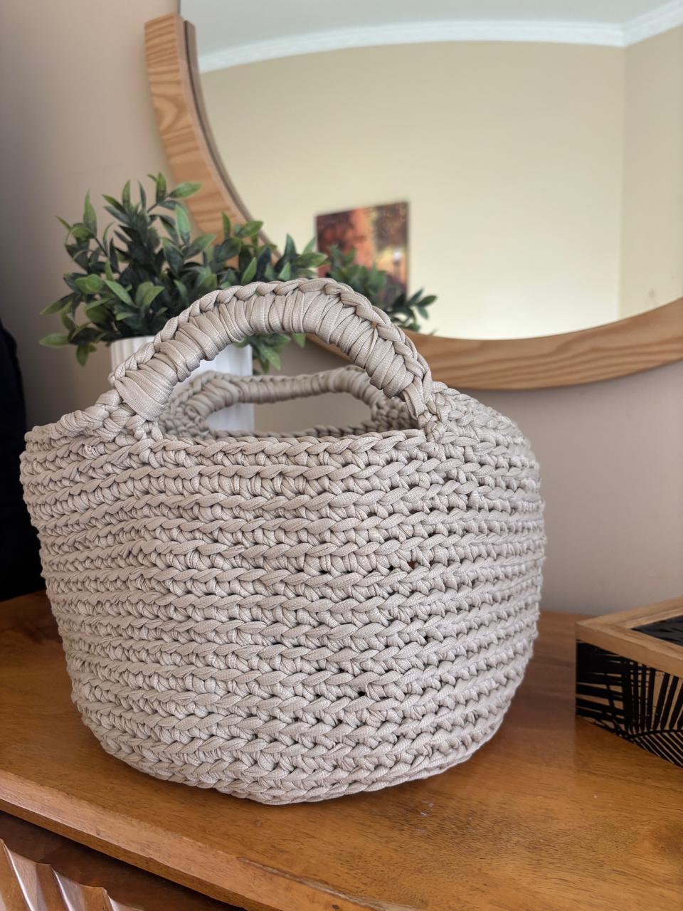 Bolso de Trapillo gris