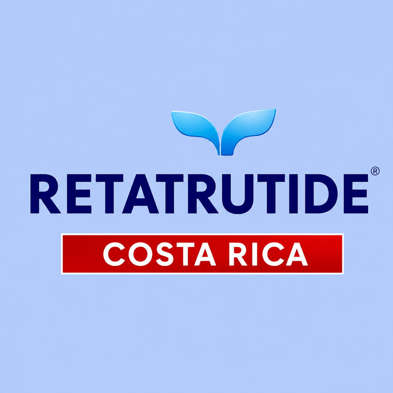 Flyer promocional de Retatrutide Costa Rica