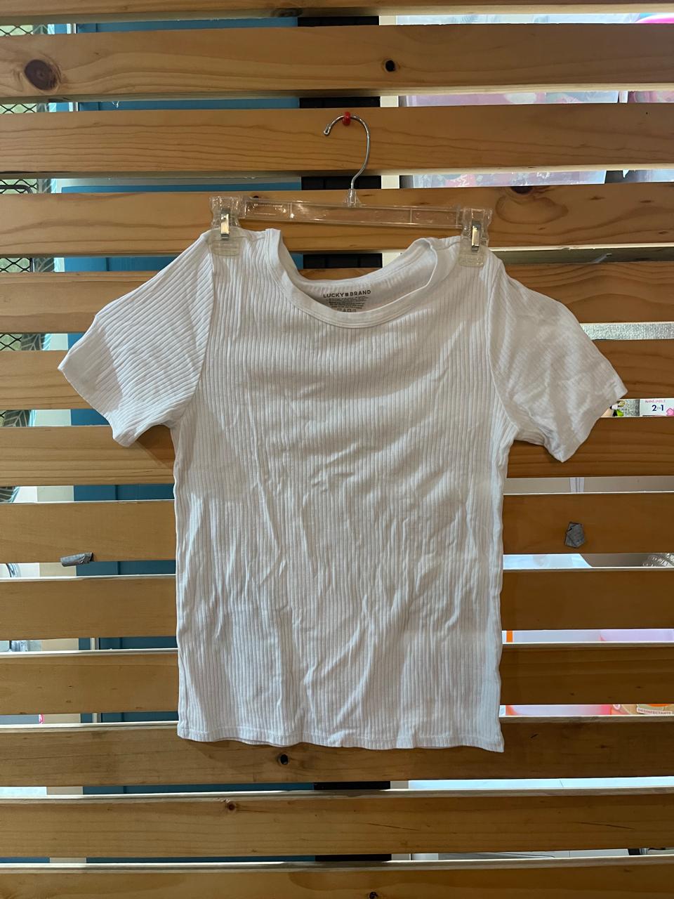 Blusa blanca de punto