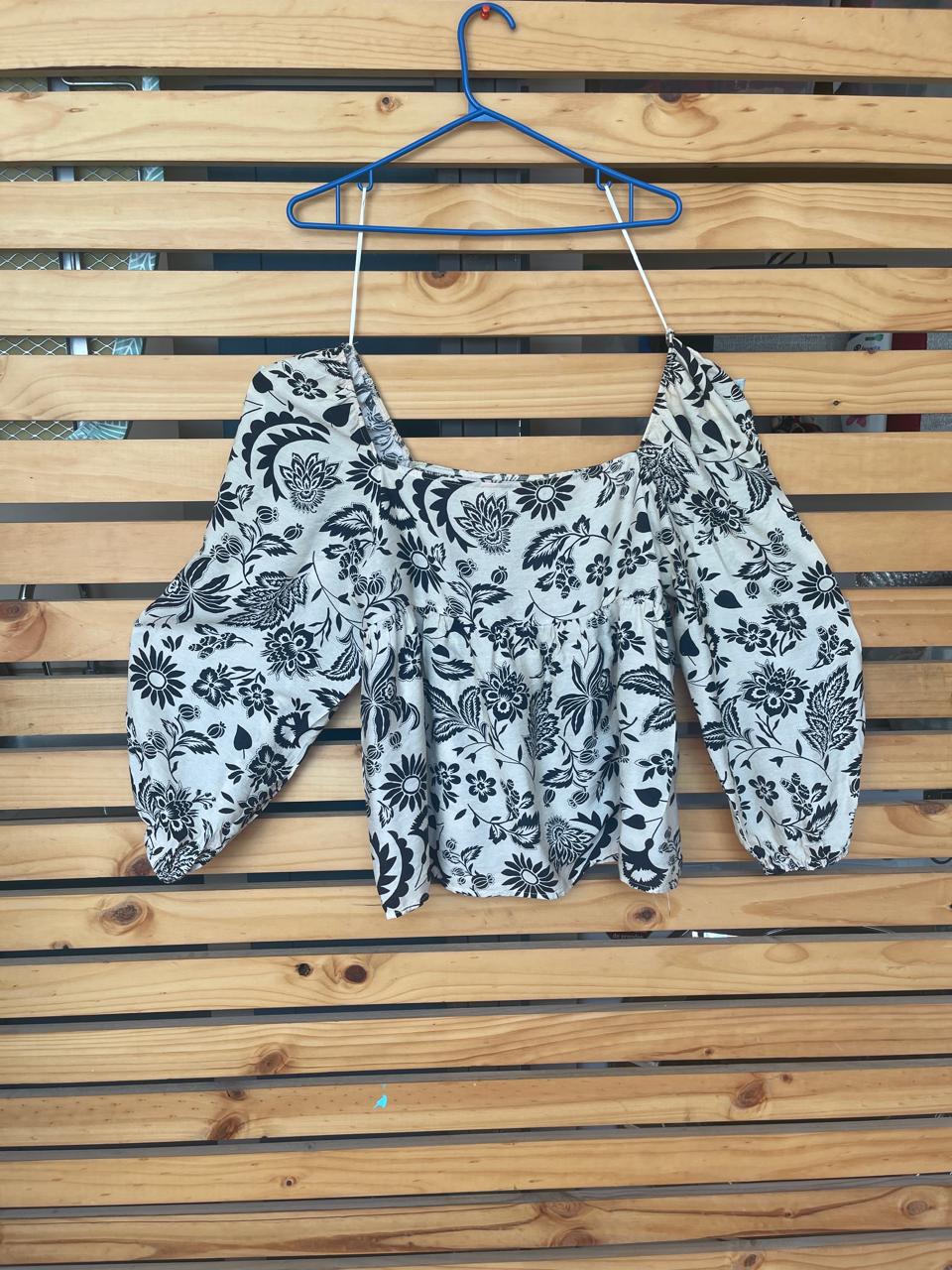 Blusa Formal Estampada