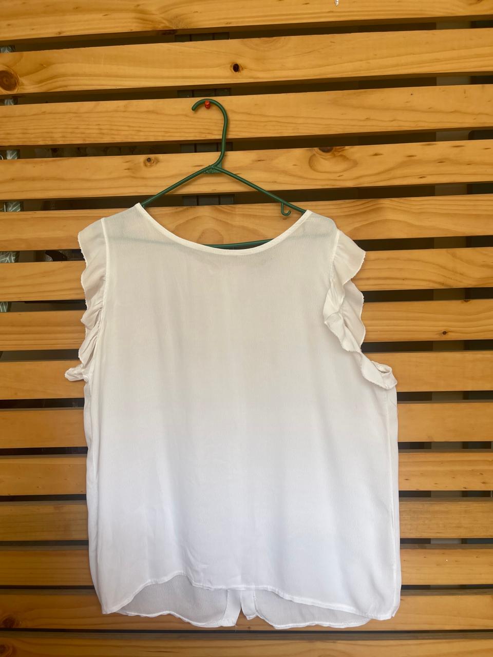 Blusa Blanca Casual