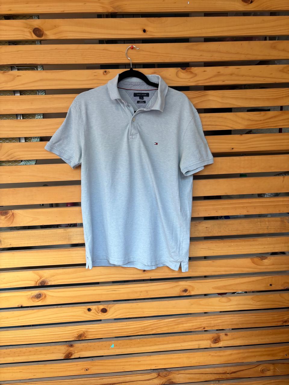 Camiseta Casual Celeste