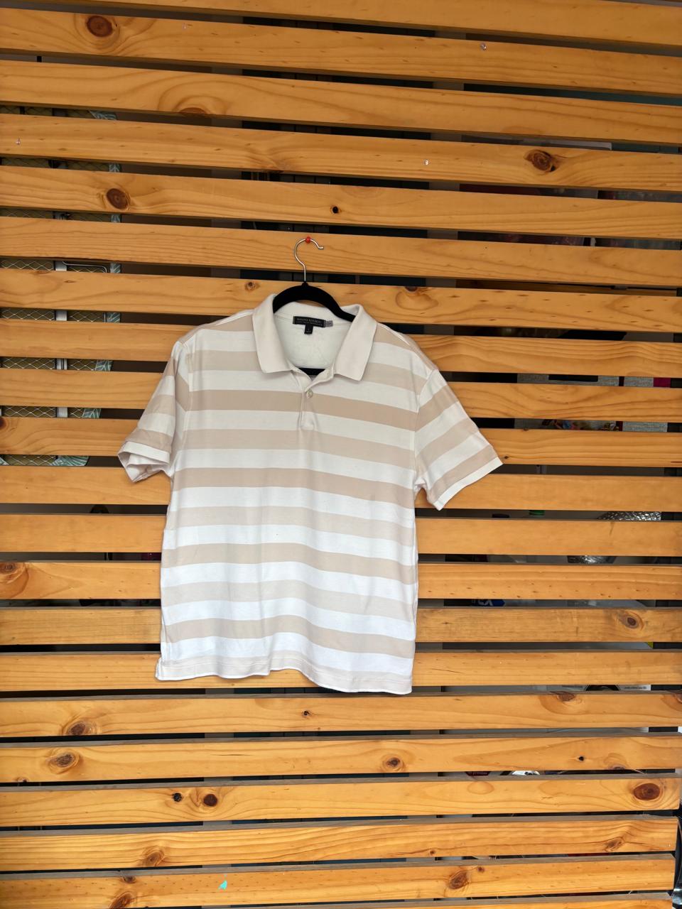 Camisa Casual de Rayas de Hombre