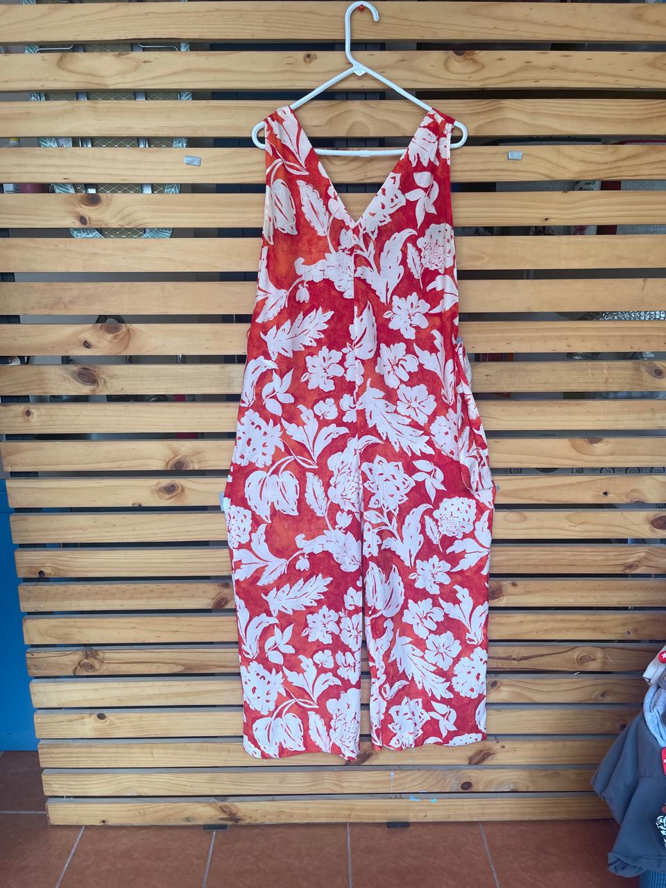 Palazzo Estampado Rojo