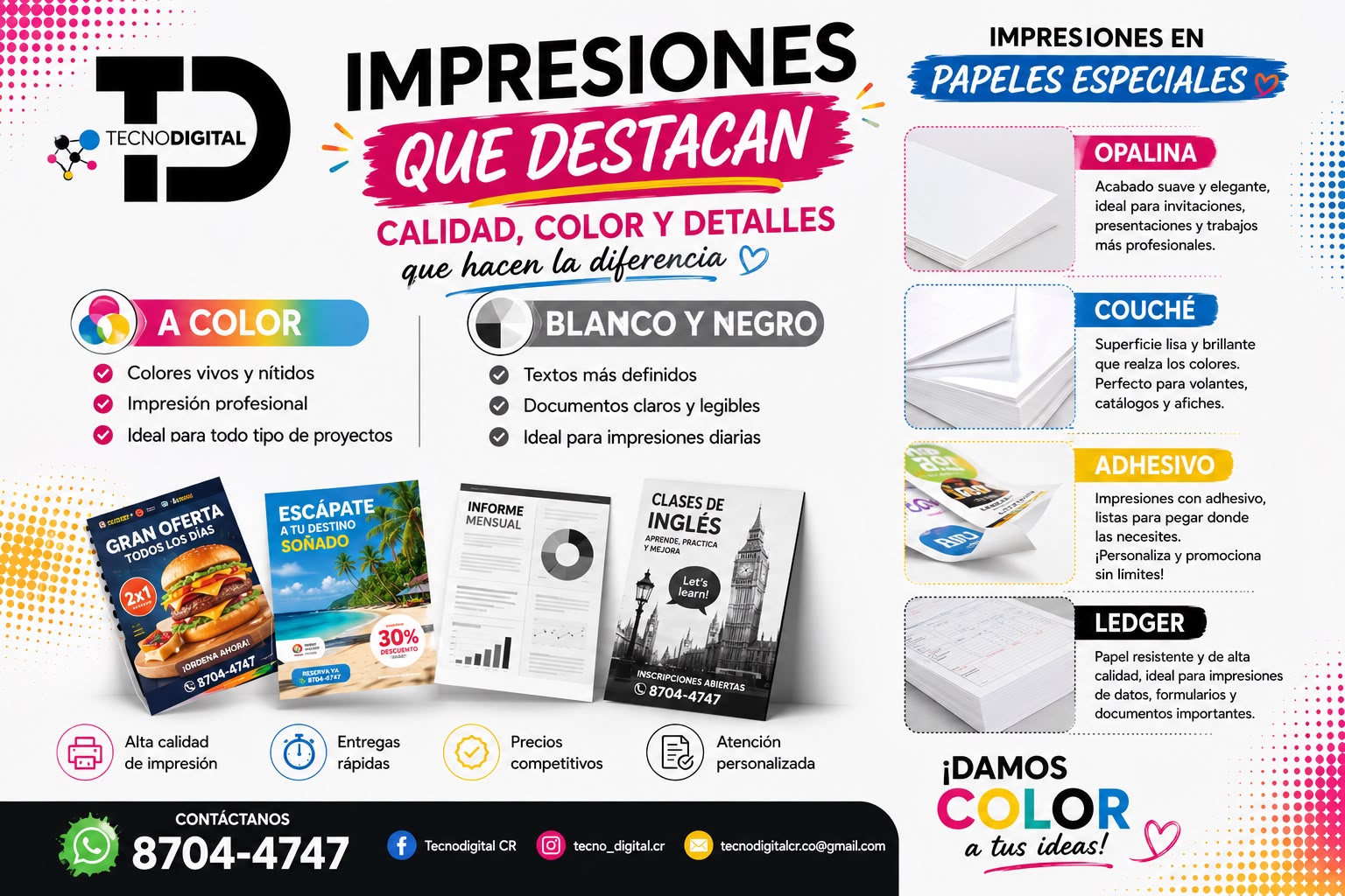 Impresión a color